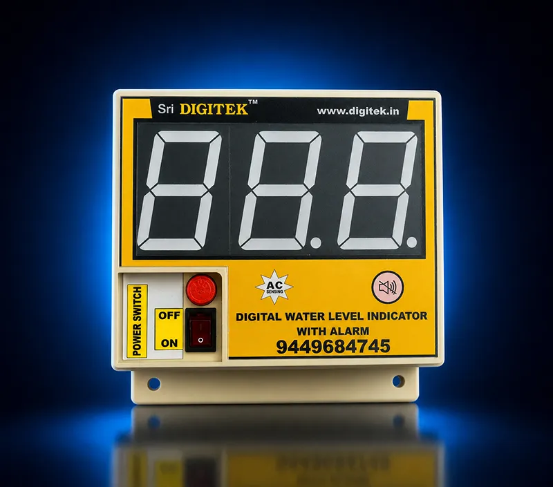 Sri DIGITEK 10-Level Digital Water Level Indicator ULDX-DLI-10L